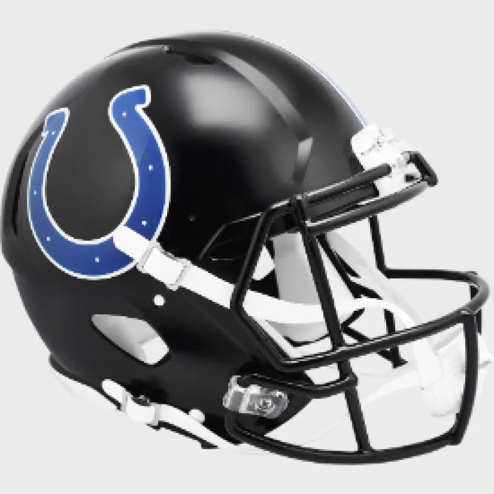 Indianapolis Colts Full Size Authentic Speed Football Helmet 2023 Indiana Nights - NFL Break4Sports & Collectibles, LLC