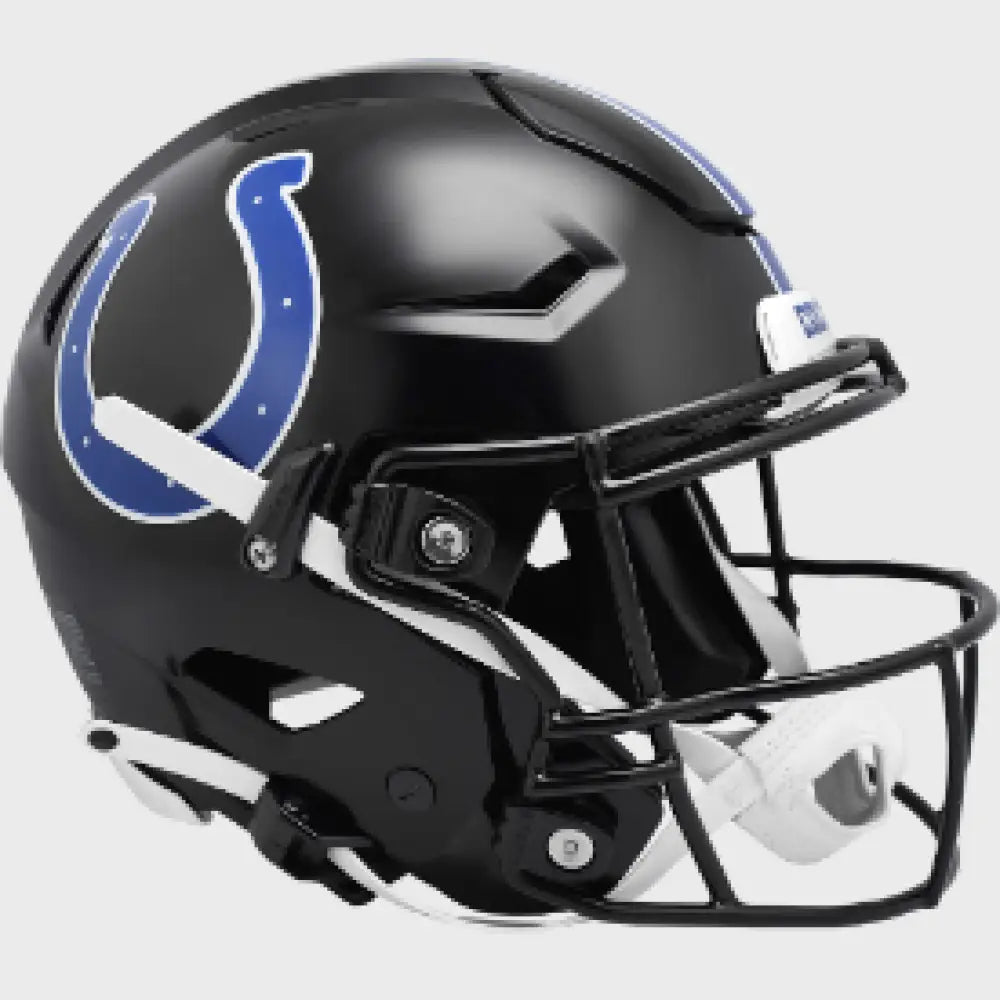 Indianapolis Colts Full Size Authentic SpeedFlex Football Helmet 2023 Indiana Nights - NFL Break4Sports & Collectibles, LLC