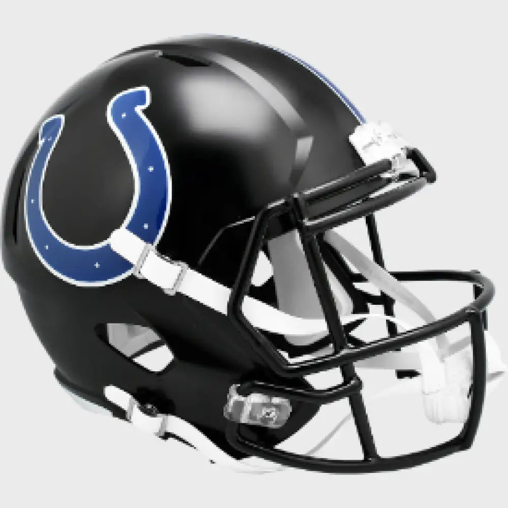 Indianapolis Colts Full Size Speed Replica Football Helmet 2023 Indiana Nights - NFL Break4Sports & Collectibles, LLC