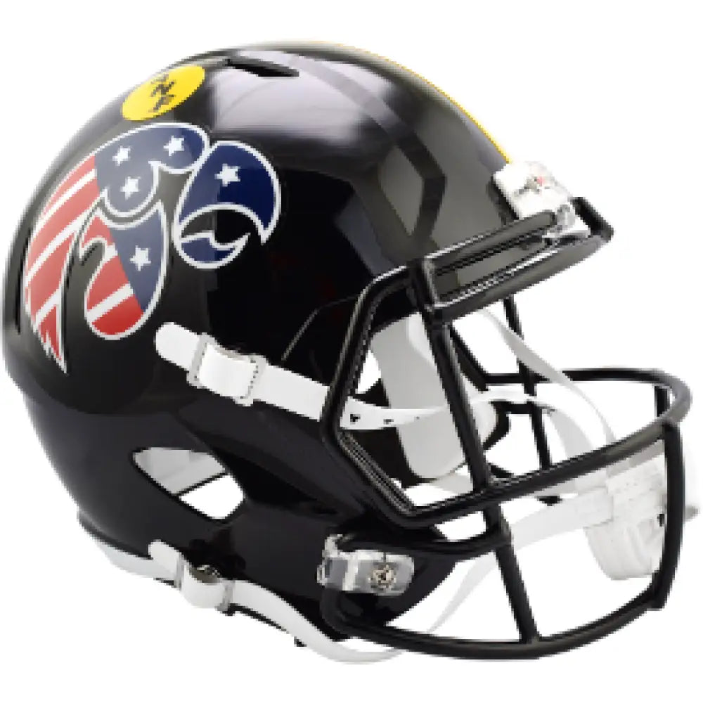 Iowa Hawkeyes Full Size Speed Replica Football Helmet Stars and Stripes - NCAA Break4Sports & Collectibles, LLC