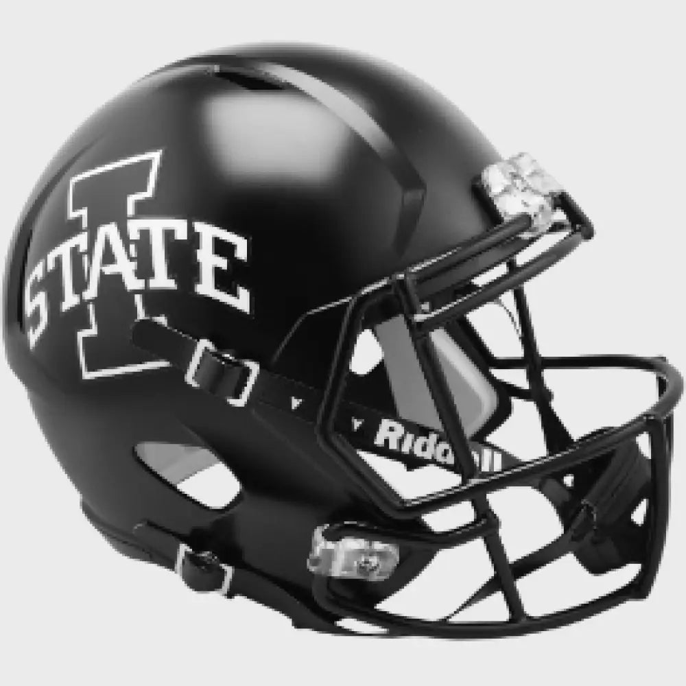 Iowa State Cyclones Full Size Speed Replica Football Helmet Satin Black - NCAA Break4Sports & Collectibles, LLC