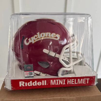 Iowa State Cyclones NCAA Mini Speed Football Helmet  Cyclones Red- NCAA Break4Sports & Collectibles, LLC