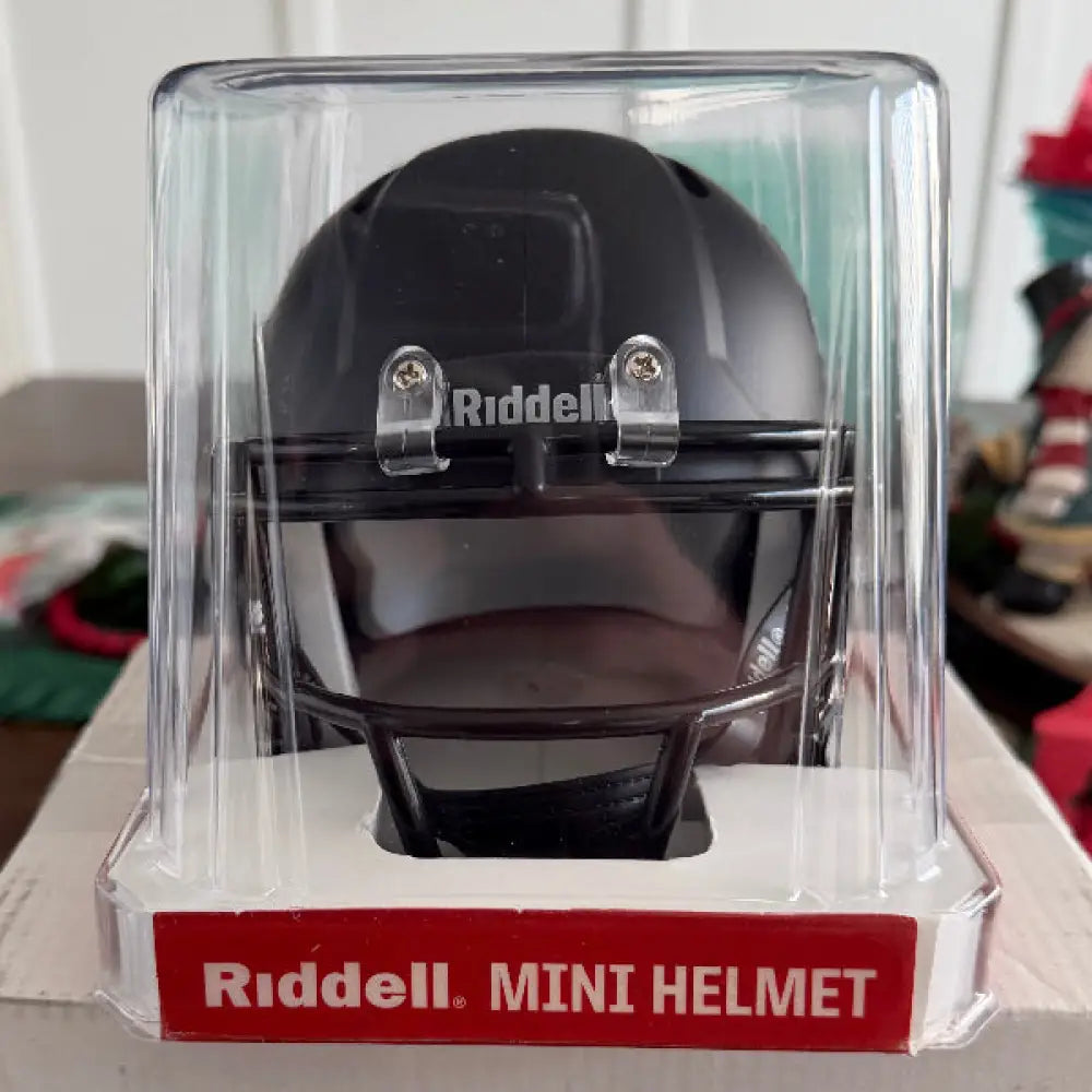 Iowa State Cyclones NCAA Mini Speed Football Helmet Satin Black - NCAA Break4Sports & Collectibles, LLC