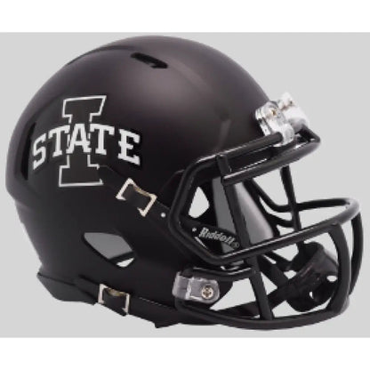 Iowa State Cyclones NCAA Mini Speed Football Helmet Satin Black - NCAA Break4Sports & Collectibles, LLC