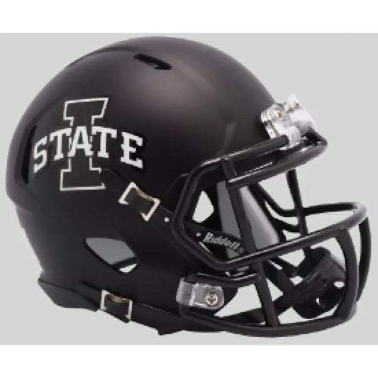 Iowa State Cyclones NCAA Mini Speed Football Helmet Satin Black - NCAA Break4Sports & Collectibles, LLC