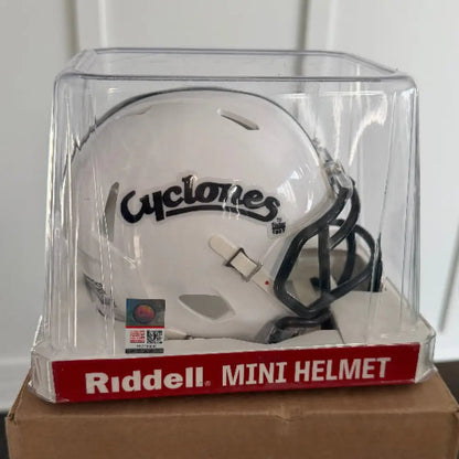 Iowa State Cyclones NCAA Mini Speed Football Helmet Script- NCAA Break4Sports & Collectibles, LLC