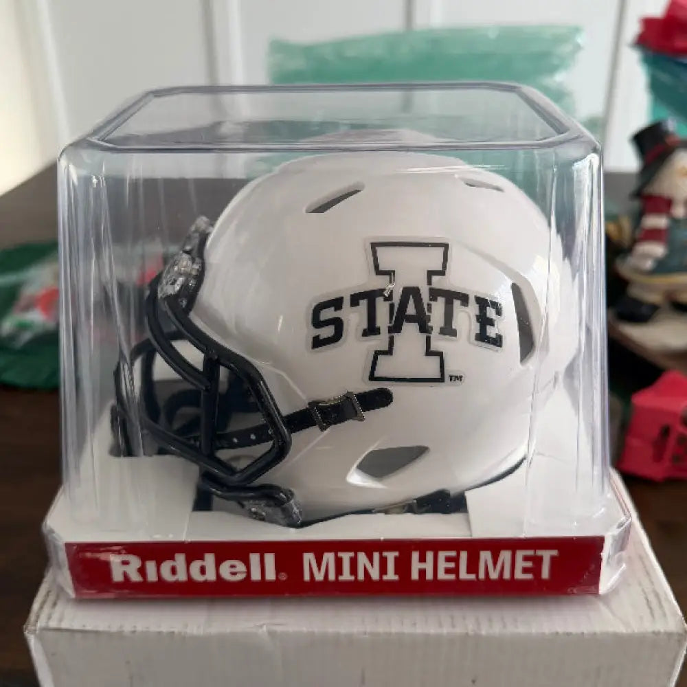 Iowa State Cyclones NCAA Mini Speed Football Helmet White- NCAA Break4Sports & Collectibles, LLC