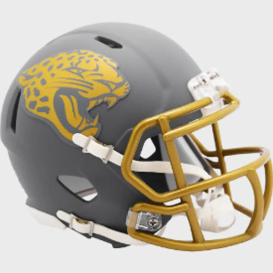 Jacksonville Jaguars NFL Mini Speed Football Helmet SLATE NFL Break4Sports & Collectibles, LLC