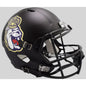 James Madison Dukes Full Size Speed Replica Football Helmet Matte Black-NCAA Break4Sports & Collectibles, LLC