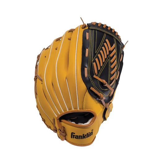Franklin Right-handed Baseball Glove, 13" -  Black/Tan 22601 Peligro Sports