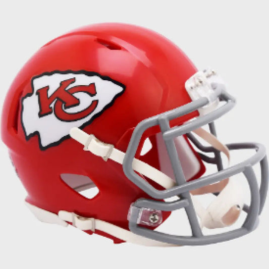 Kansas City Chiefs 1963 to 1973 Riddell Mini Speed Throwback Helmet - NFL Break4Sports & Collectibles, LLC