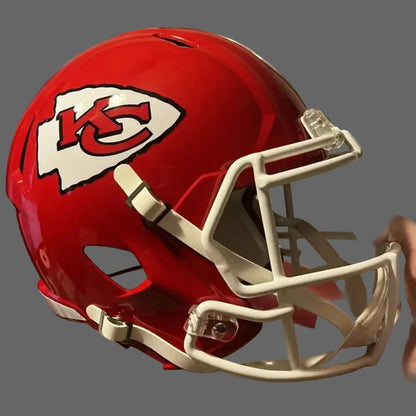 Kansas City Chiefs Full Size Speed Replica Football Helmet - NFL Break4Sports & Collectibles, LLC