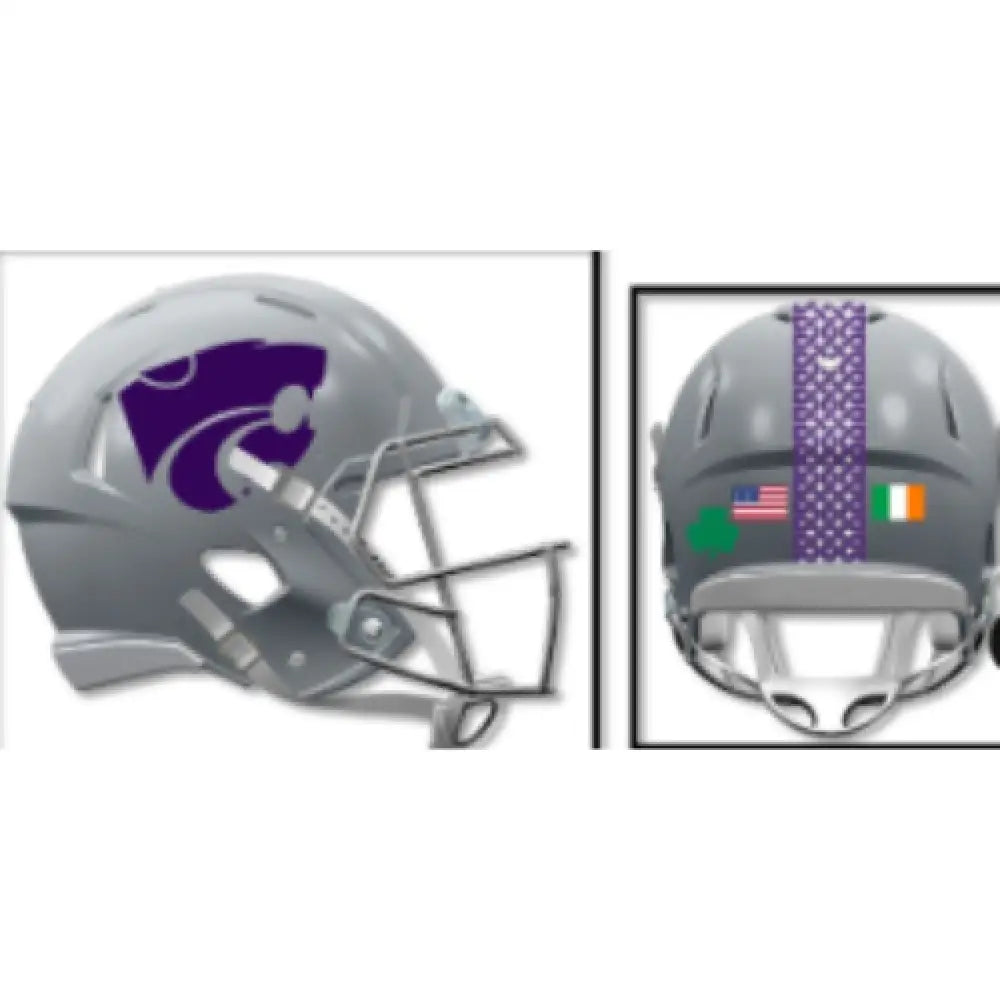 Kansas State Wildcats NCAA Mini Speed Football Helmet Dublin- NCAA Break4Sports & Collectibles, LLC