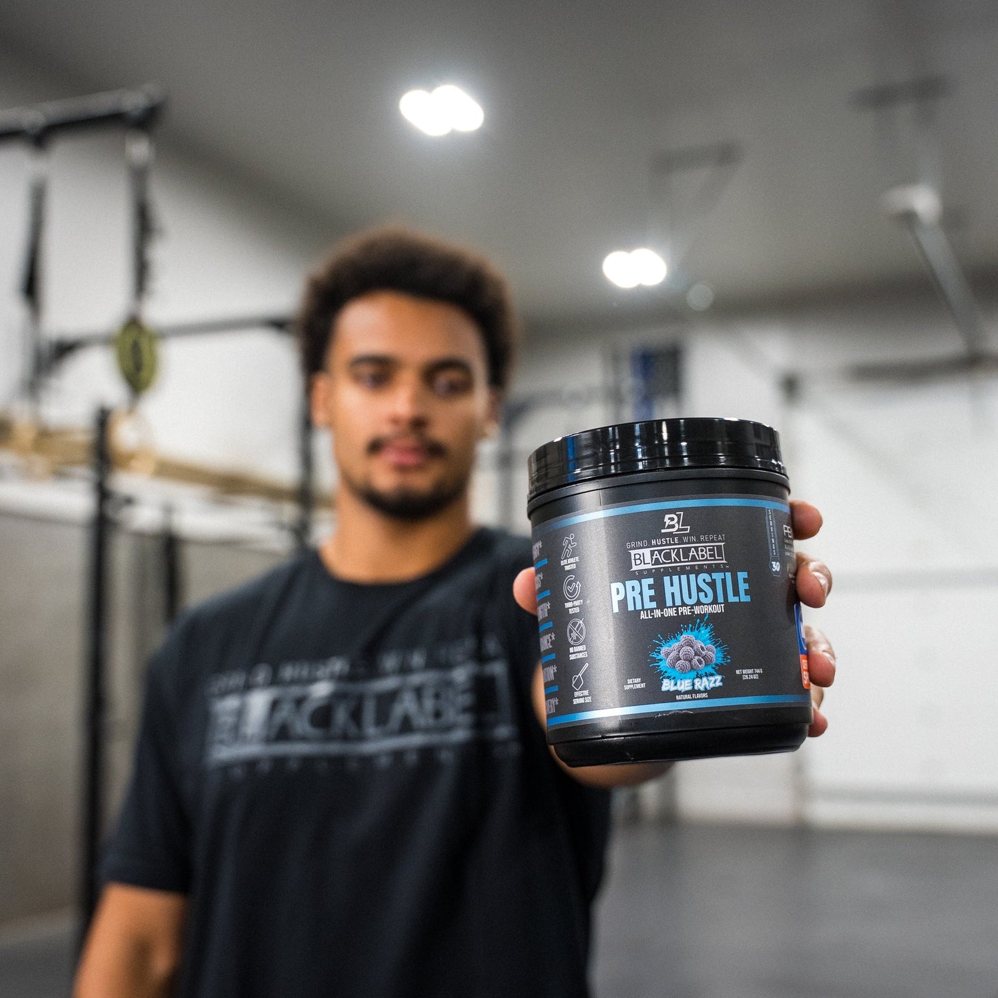 PRE HUSTLE V3 BLACKLABEL Supplements