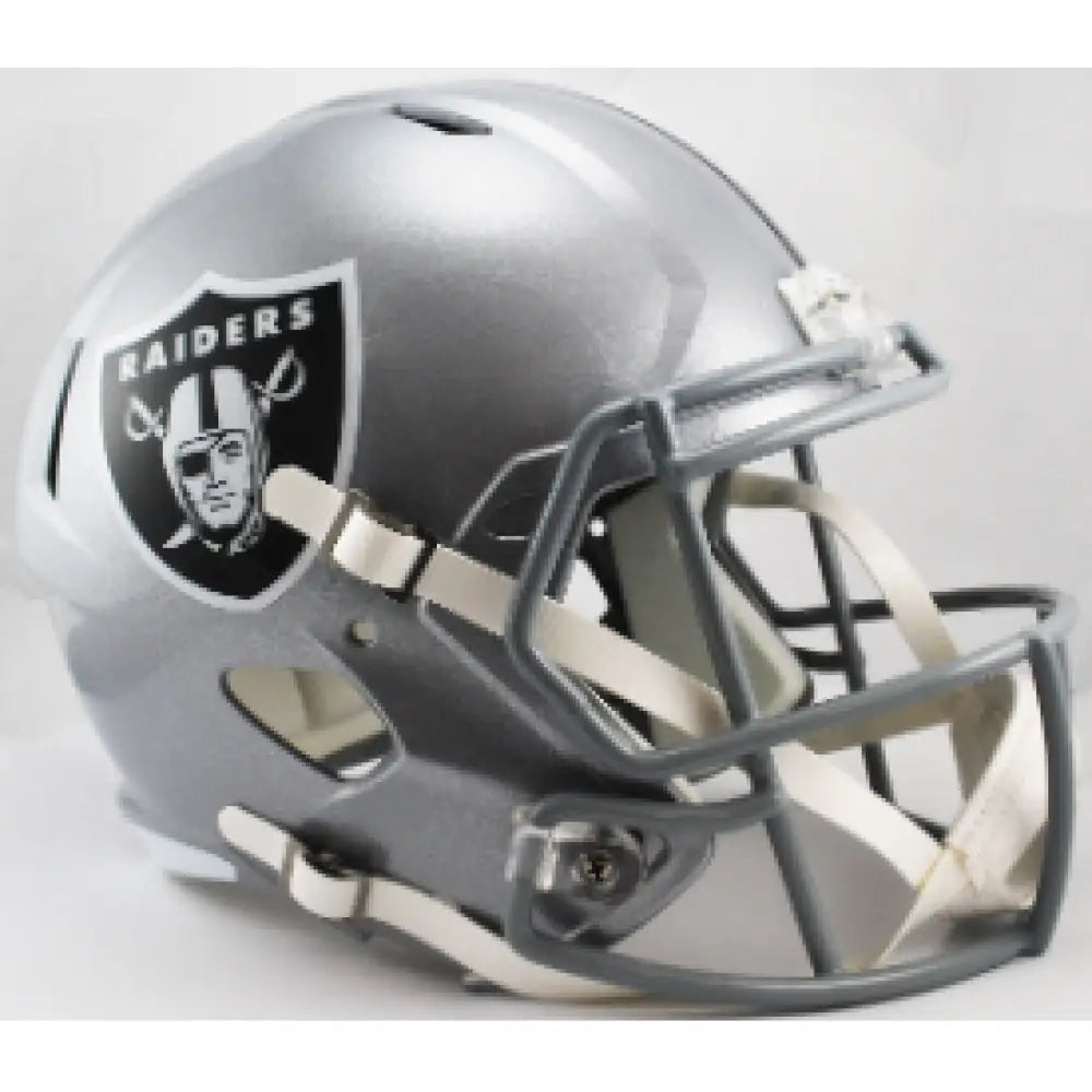 Las Vegas Raiders Full Size Speed Replica Football Helmet - NFL Break4Sports & Collectibles, LLC