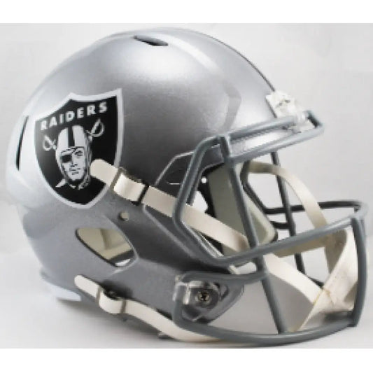 Las Vegas Raiders Full Size Speed Replica Football Helmet - NFL Break4Sports & Collectibles, LLC
