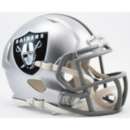 Las Vegas Raiders NFL Mini Speed Football Helmet Break4Sports & Collectibles, LLC