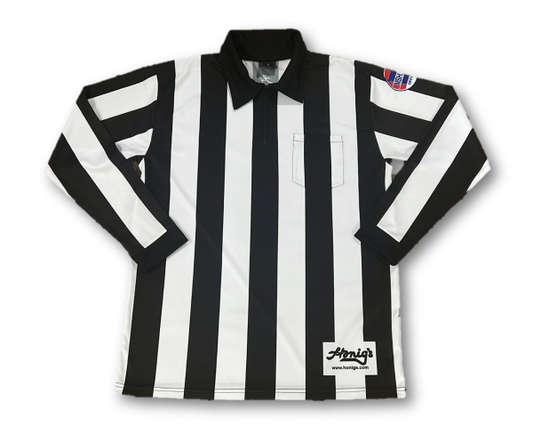 New Missouri MSHSAA Sublimated 2.25" Long Sleeve Football Officials Shirt Honig's