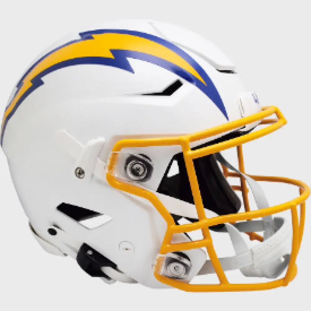 Los Angeles Chargers Full Size Authentic SpeedFlex Football Helmet Color Rush Royal - NFL Break4Sports & Collectibles, LLC