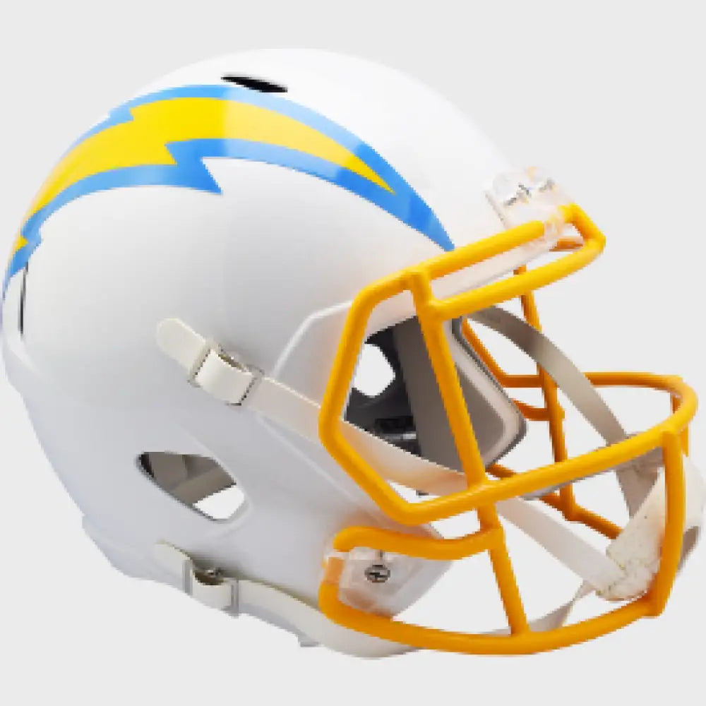 Los Angeles Chargers Full Size Speed Replica Football Helmet - NFL Break4Sports & Collectibles, LLC