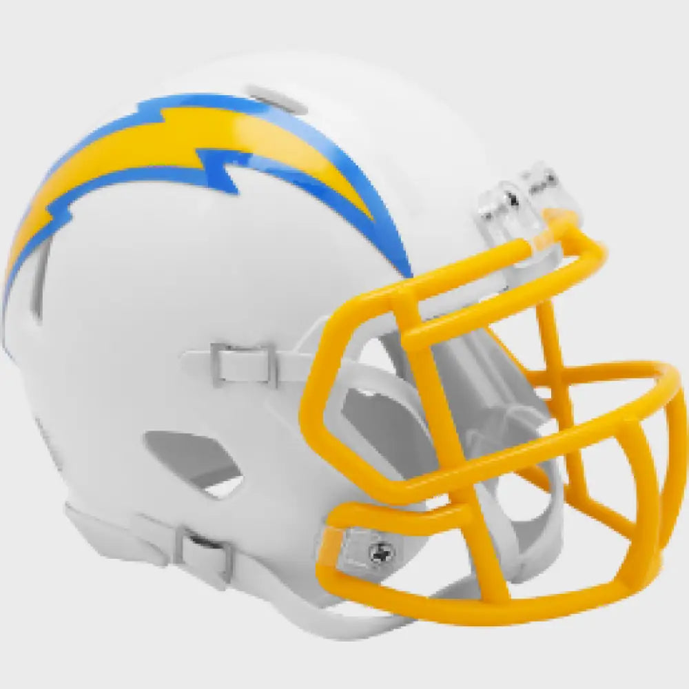 Los Angeles Chargers Mini Speed Football Helmet - NFL Break4Sports & Collectibles, LLC
