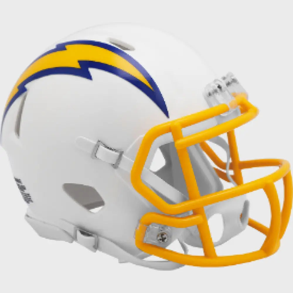 Los Angeles Chargers NFL Mini Speed Football Helmet Color Rush Royal Break4Sports & Collectibles, LLC