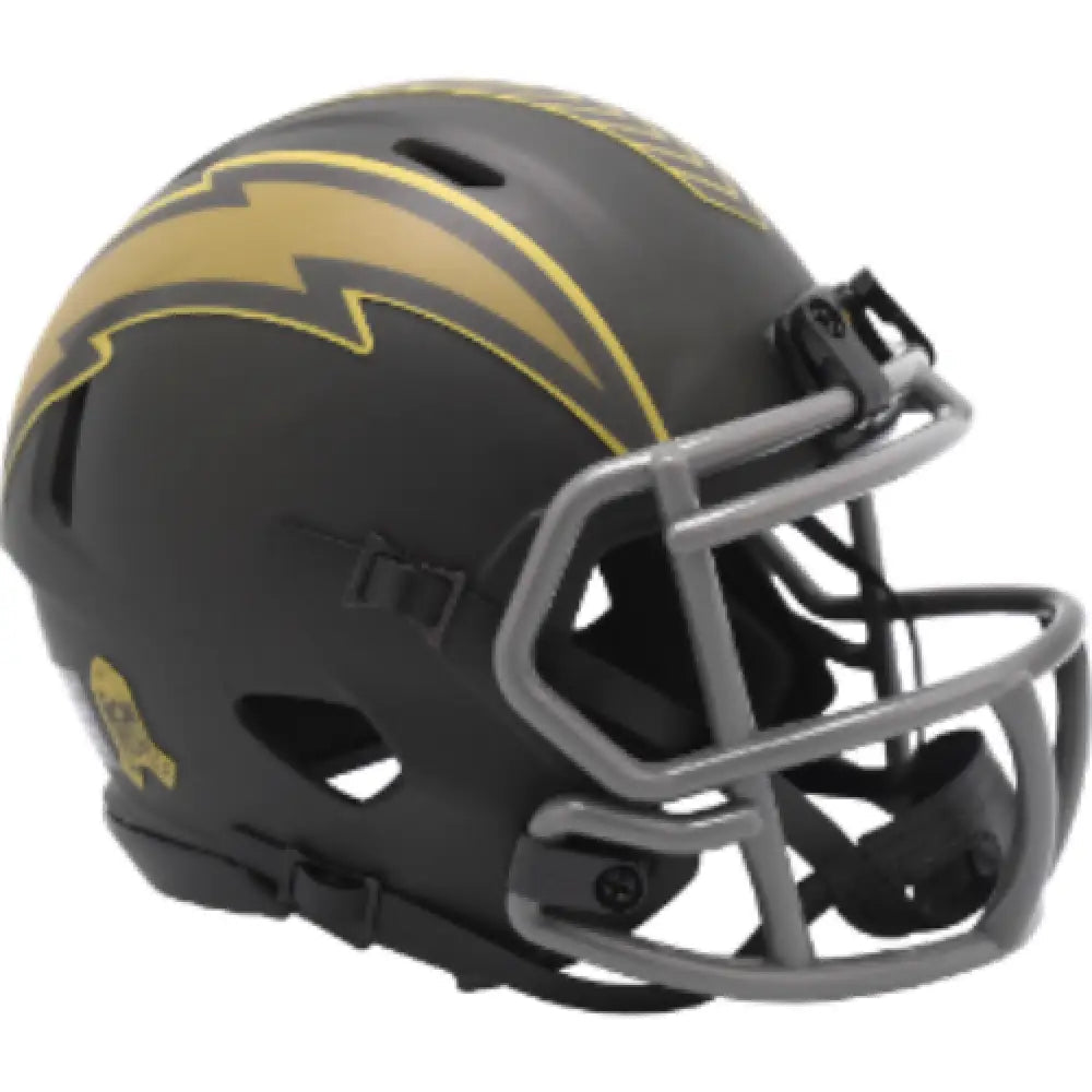 Los Angeles Chargers NFL Mini Speed Football Helmet SALUTE TO SERVICE 4 Break4Sports & Collectibles, LLC