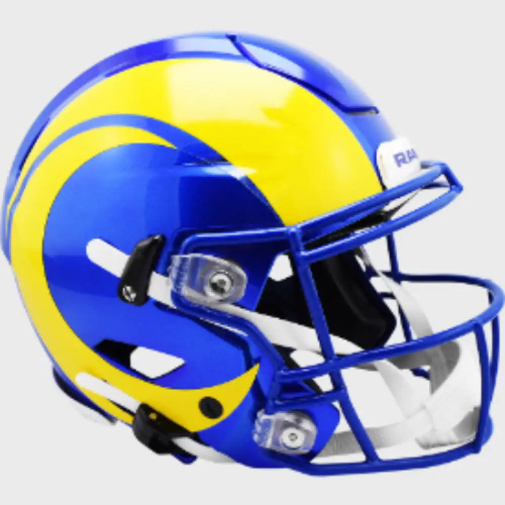 Los Angeles Rams Full Size Authentic SpeedFlex Football Helmet - NFL Break4Sports & Collectibles, LLC