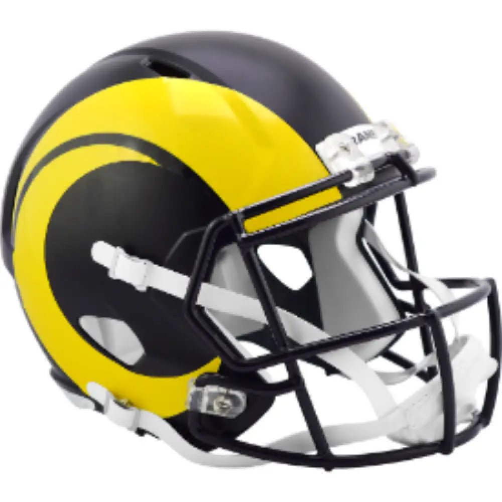 Los Angeles Rams Full Size Speed Replica Football Helmet 2025 Rivalries - NFL Break4Sports & Collectibles, LLC