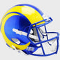 Los Angeles Rams Full Size Speed Replica Football Helmet - NFL Break4Sports & Collectibles, LLC