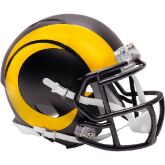 Los Angeles Rams NFL Mini Speed Football Helmet 2025 Rivalries Break4Sports & Collectibles, LLC