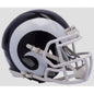 Los Angeles Rams NFL Mini Speed Football Helmet White Horn Break4Sports & Collectibles, LLC