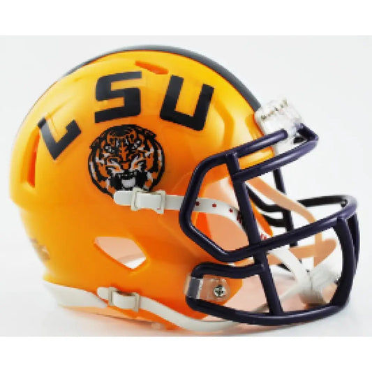 LSU Tigers Mini Speed Football Helmet - NCAA Break4Sports & Collectibles, LLC
