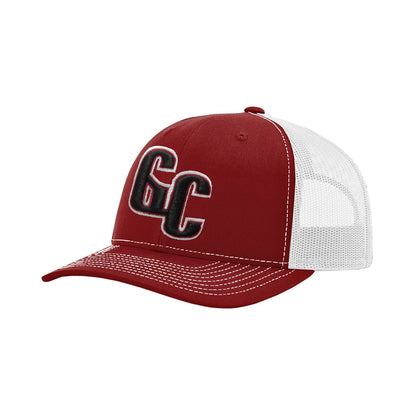 Gigantes del Cibao GC Hat | Dominican Baseball LIDOM Cap – Maroon Trucker Snapback Peligro Sports