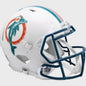 Miami Dolphins Full Size Authentic  1980 to 1996 Speed Throwback Football Helmet - NFL Break4Sports & Collectibles, LLC