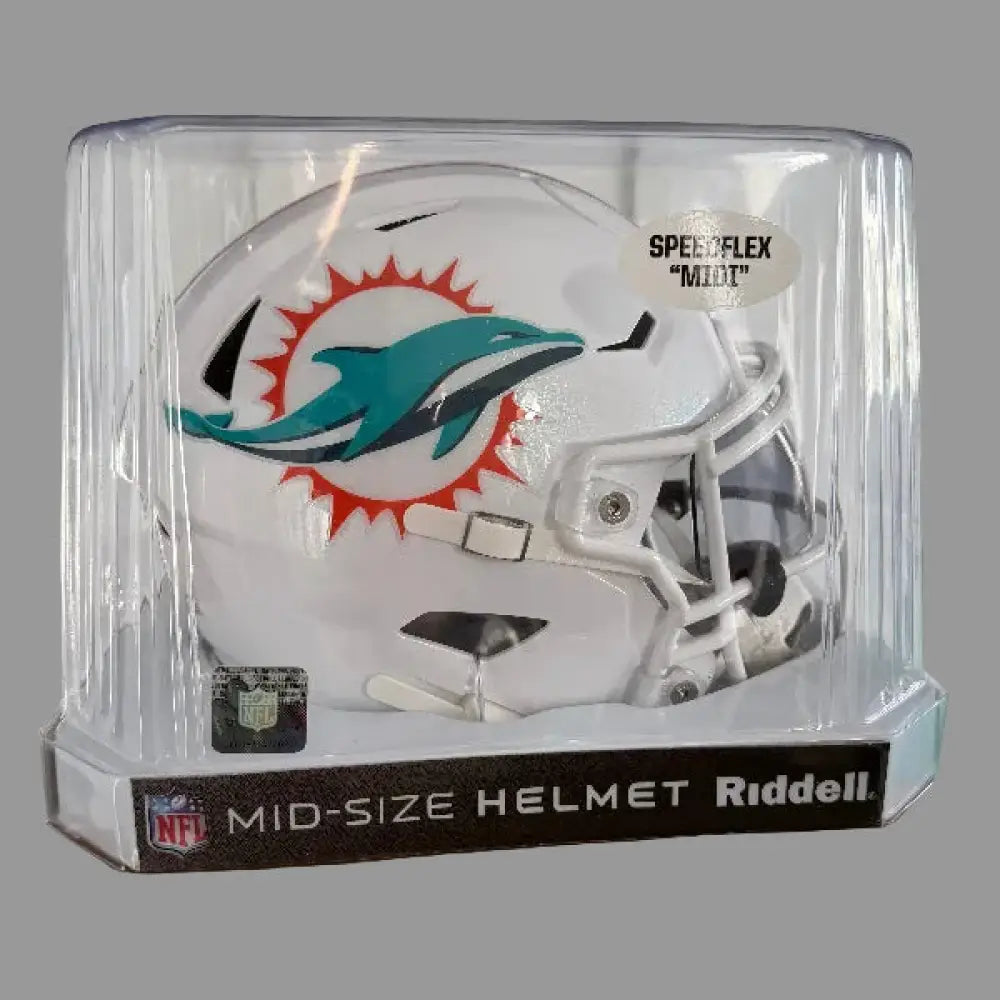 Miami Dolphins Mid Sized SpeedFlex Helmet - NFL Break4Sports & Collectibles, LLC