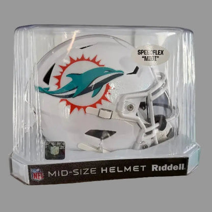 Miami Dolphins Mid Sized SpeedFlex Helmet - NFL Break4Sports & Collectibles, LLC