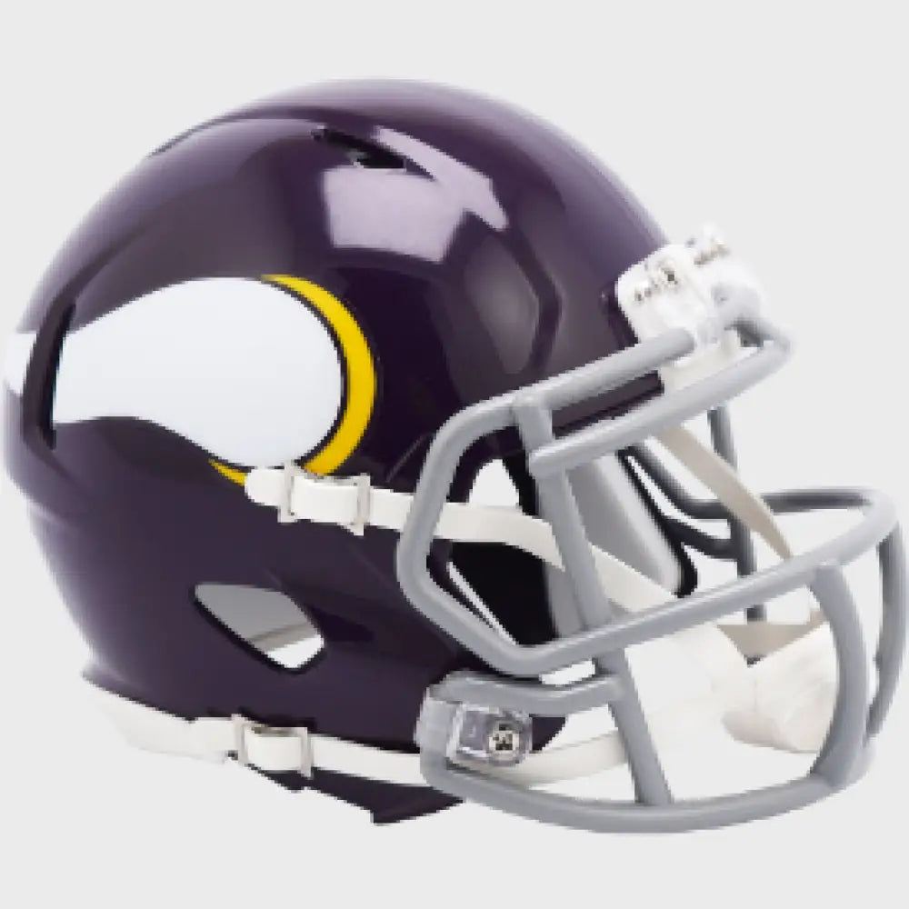 Minnesota Vikings 1961 to 1979 Riddell Mini Speed Throwback Helmet - NFL Break4Sports & Collectibles, LLC