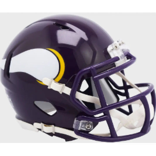Minnesota Vikings 1983 to 2001 Riddell Mini Speed Throwback Helmet NFL Break4Sports & Collectibles, LLC