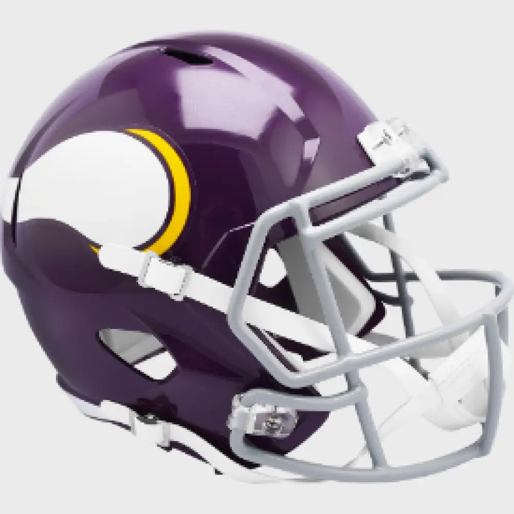 Minnesota Vikings Full Size 1961 to 1979 Speed Replica Throwback Helmet - NFL Break4Sports & Collectibles, LLC