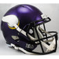 Minnesota Vikings Full Size Speed Replica Football Helmet Satin Purple - NFL Break4Sports & Collectibles, LLC