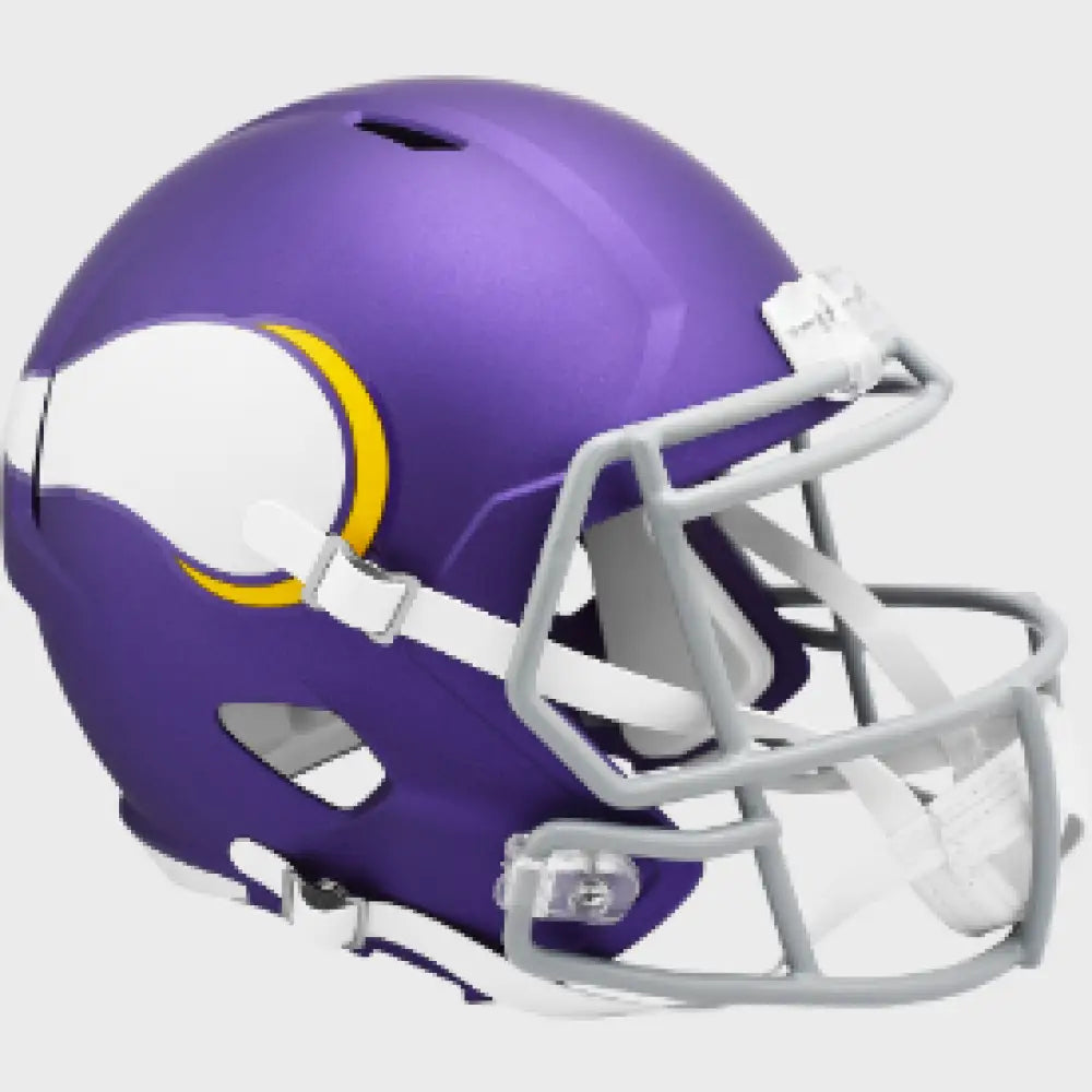 Minnesota Vikings Full Size Speed Replica Football Helmet Tribute - NFL Break4Sports & Collectibles, LLC
