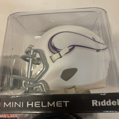 Minnesota Vikings NFL Mini Speed Football Helmet 2024 On-Field Alternate Break4Sports & Collectibles, LLC