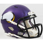 Minnesota Vikings NFL Mini Speed Football Helmet Satin Purple Break4Sports & Collectibles, LLC