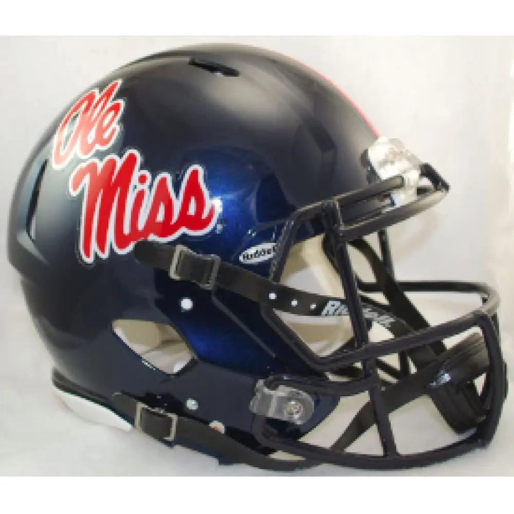 Mississippi (Ole Miss) Rebels Full Size Authentic Speed Football Helmet - NCAA Break4Sports & Collectibles, LLC