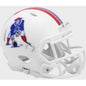 New England Patriots 1982 to 1989 Riddell Mini Speed Throwback Helmet - NFL Break4Sports & Collectibles, LLC