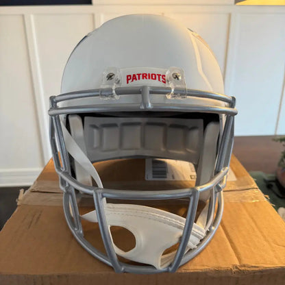 New England Patriots Full Size Speed Replica Football Helmet 2025 Rivalries - NFL Break4Sports & Collectibles, LLC