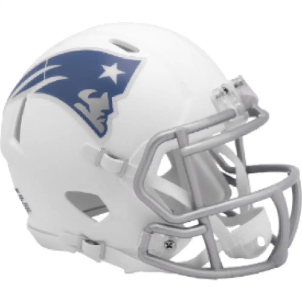 New England Patriots NFL Mini Speed Football Helmet 2025 Rivalries Break4Sports & Collectibles, LLC