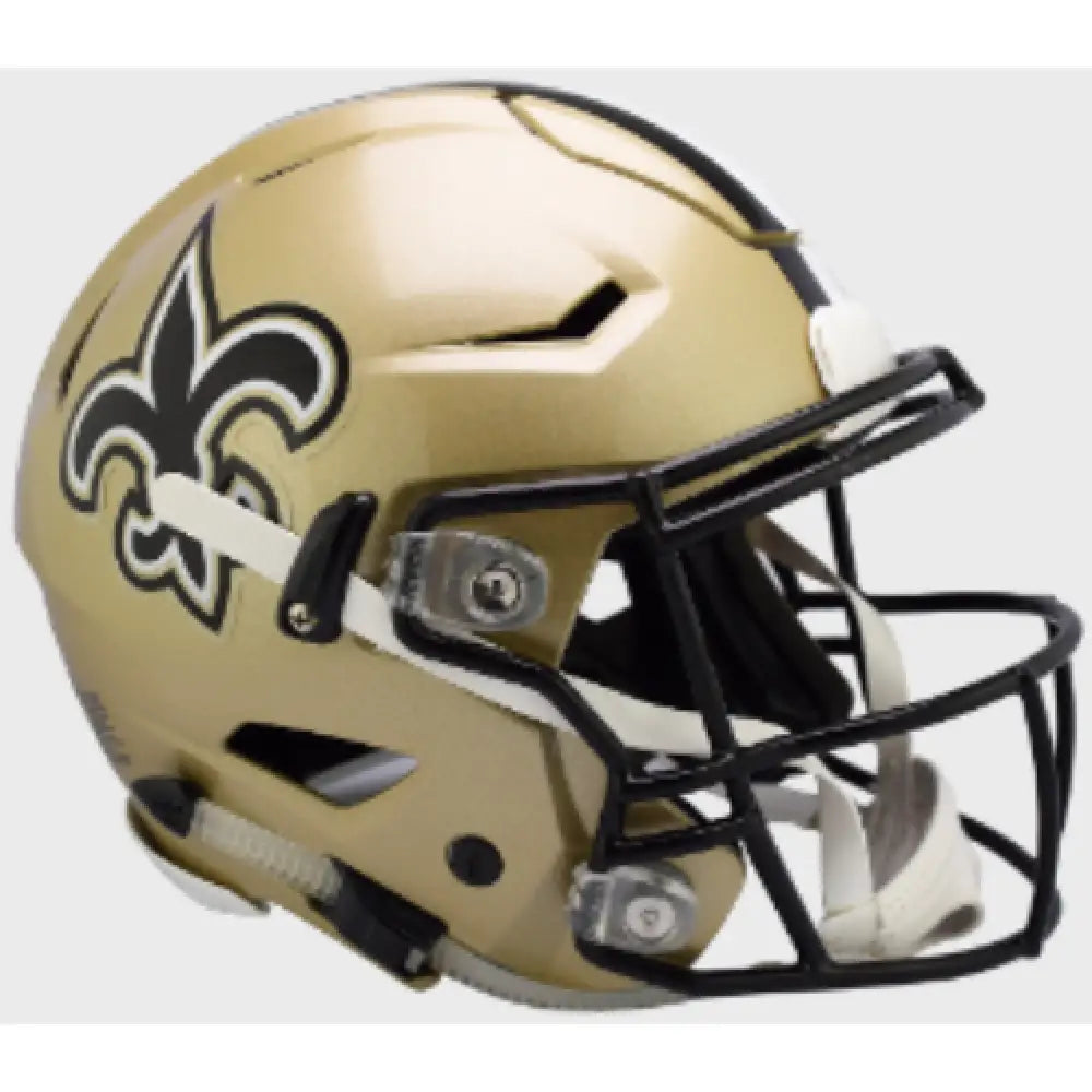 New Orleans Saints Full Size Authentic SpeedFlex Football Helmet - NFL Break4Sports & Collectibles, LLC