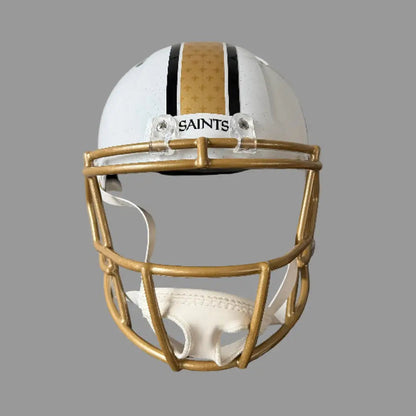 New Orleans Saints Full Size Speed Replica Football Helmet 2025 Alternate On-Field - NFL Break4Sports & Collectibles, LLC